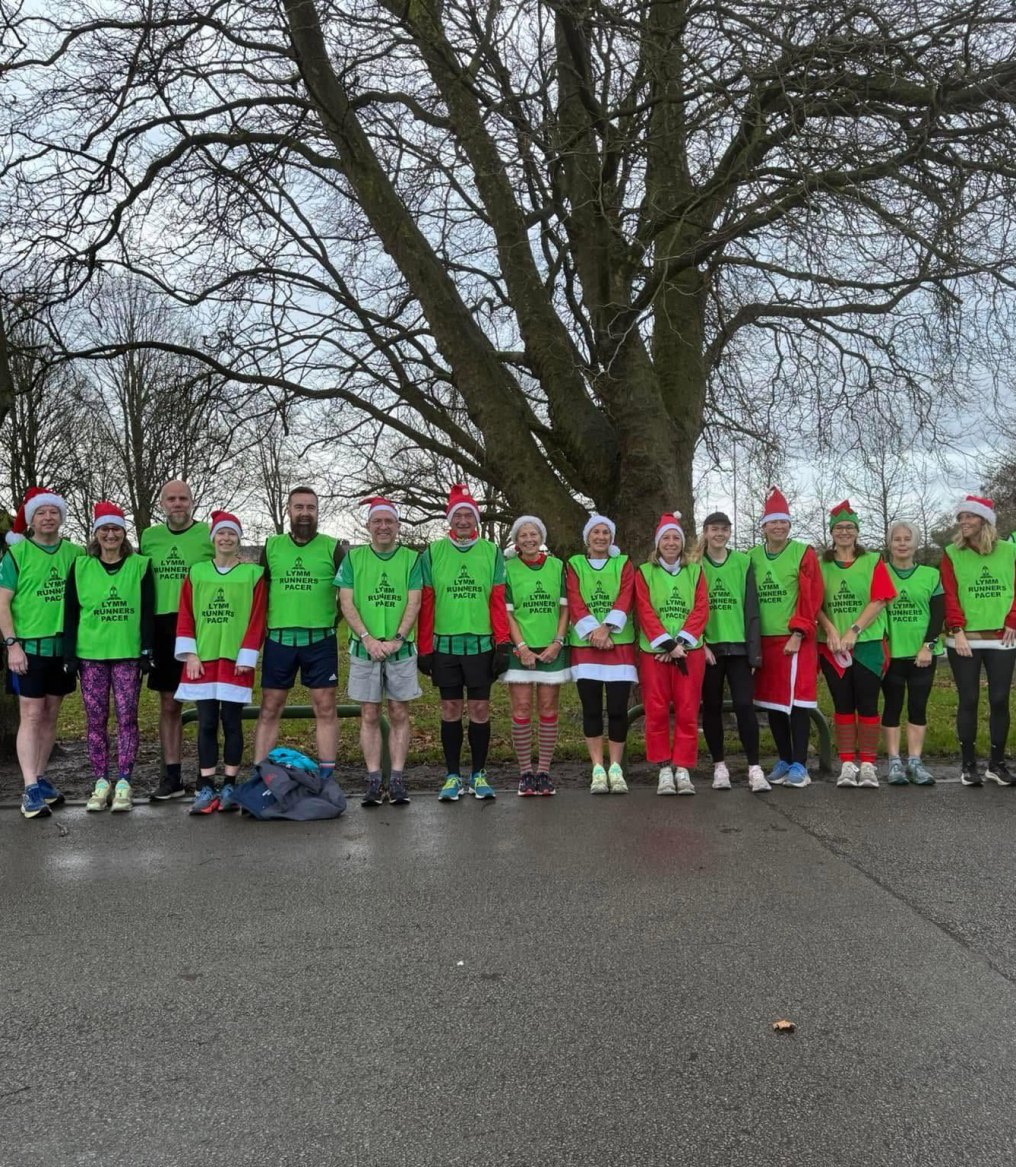 Pacing at Warrington parkrun