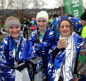 After the race