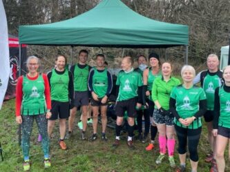 Lymm Runners Before ther start of the race