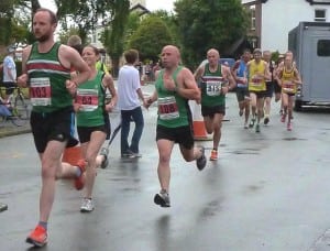 Julian and Andrea storming ahead.